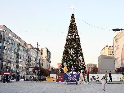 안산문화광장 성탄트리 점등행사